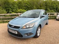 Used Ford Focus Zetec 99 HP (72 kW) 2009 Blue Hatchback