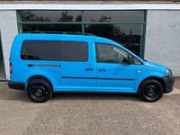 Used VW Caddy Maxi 101 HP (74 kW) 2011 Blue MPV