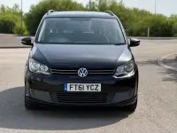 Used VW Touran S 105 HP (77 kW) 2012 Black MPV