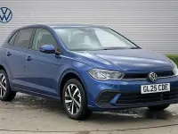 Used VW Polo Match 95 HP (69 kW) 2025 Blue Hatchback