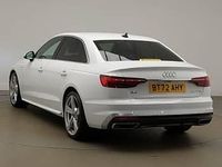 Used Audi A4 S-Line 150 HP (110 kW) 2022 White Sedan
