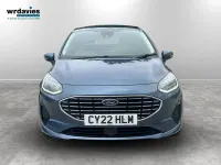 Used Ford Fiesta Titanium 125 HP (91 kW) 2022 Blue Hatchback