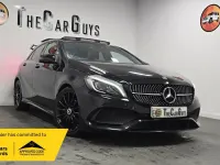 Used Mercedes A200 AMG Line Premium Plus 136 HP (100 kW) 2018 Black Hatchback