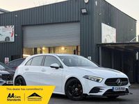 Used Mercedes A200 AMG line 150 HP (110 kW) 2019 White Hatchback