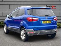 Used Ford Ecosport Zetec 123 HP (90 kW) 2016 Blue SUV