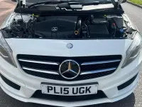 Used Mercedes A220 AMG 170 HP (125 kW) 2015 White Hatchback