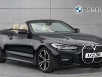 Used BMW 420 M Sport 181 HP (133 kW) 2021 Black Cabriolet