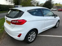Used Ford Fiesta Zetec 2018 White Hatchback