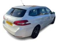 Used Peugeot 308 SW Allure 120 HP (88 kW) 2017 White Estate