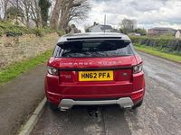 Begagnad Land Rover Range Rover evoque Dynamic 190 HK (139 kW) 2012 Röd SUV