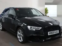 Used Audi A3 Sportback Sport 150 HP (110 kW) 2019 Black Hatchback