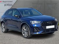 Used Audi Q3 Black Edition 150 HP (110 kW) 2025 Blue SUV