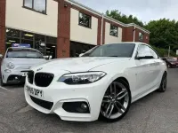 Usado BMW 220 M Sport 190 CV (139 kW) 2015 Blanco Coupe