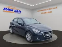 Used Mazda 2 90 HP (66 kW) 2015 Blue Hatchback