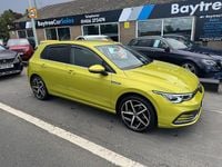 Used VW Golf VIII Style 2022 Yellow Hatchback