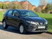 Used Nissan Qashqai S 2017 Black SUV