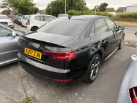 Used Audi A4 Black Edition 150 HP (110 kW) 2017 Black Sedan