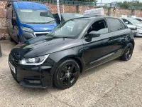 Begagnad Audi A1 Sportback Sport 116 HK (85 kW) 2016 Svart Halvkombi