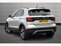 Used VW T-Cross Black Edition 110 HP (80 kW) 2022 Silver SUV