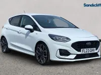 Used Ford Fiesta ST-Line X 125 HP (91 kW) 2023 White Hatchback