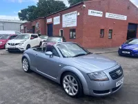 Used Audi TT Roadster Exclusive 225 HP (165 kW) 2002 Silver Cabriolet