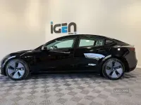 Used Tesla Model 3 Long Range AWD 366 kW (498 HP) 2022 Black Sedan