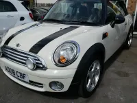 Usado Mini Cooper Hatch 2008 Blanco Utilitario