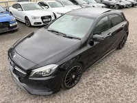Used Mercedes A200 AMG Line Premium Plus 136 HP (100 kW) 2017 Black Hatchback