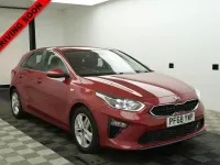 Used Kia Ceed 114 HP (83 kW) 2019 Red Hatchback