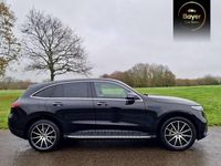 Used Mercedes EQC400 AMG line 300 kW (408 HP) 2021 Black SUV