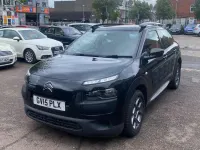 Used Citroën C4 Cactus Feel 100 HP (73 kW) 2015 Black Hatchback