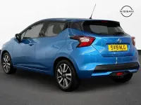 Used Nissan Micra Acenta Limited Edition 69 HP (50 kW) 2019 Blue Hatchback