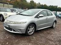 Used Honda Civic SE 2008 Silver Hatchback