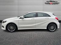 Used Mercedes A200 AMG 136 HP (100 kW) 2015 White Hatchback