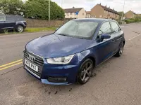 Used Audi A1 Sportback Sport 95 HP (69 kW) 2016 Blue Hatchback