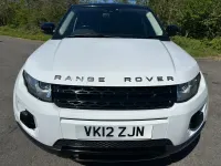 Used Land Rover Range Rover evoque Pure 2012 White SUV