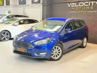 Used Ford Focus Titanium 2017 Blue Estate