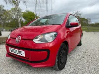 Begagnad VW up! move up! 2012 Röd Halvkombi