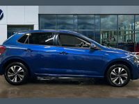 Used VW Polo Match 95 HP (69 kW) 2021 Reef blue metallic  Hatchback