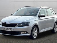 Used Skoda Fabia SE L 90 HP (66 kW) 2016 Silver Estate