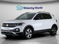 Used VW T-Cross Black Edition 108 HP (79 kW) 2022 White SUV