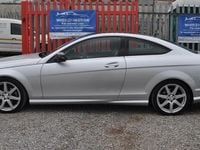 Used Mercedes C220 Sport Edition 170 HP (125 kW) 2014 Silver Coupe