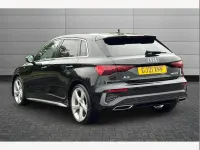 Used Audi A3 S-Line 150 HP (110 kW) 2021 Black Sedan