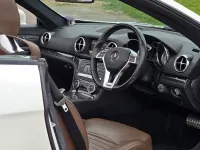 Used Mercedes SL350 2013 White Cabriolet