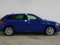 Used Skoda Scala SE 110 HP (80 kW) 2022 Blue Hatchback