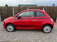 Used Fiat 500 Pop 69 HP (50 kW) 2009 Red Hatchback
