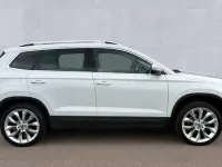 Used Skoda Karoq 150 HP (110 kW) 2018 Moon white SUV