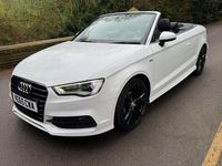Used Audi A3 Cabriolet S-Line 150 HP (110 kW) 2015 White Cabriolet