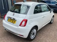 Used Fiat 500 Lounge 69 HP (50 kW) 2017 White Hatchback