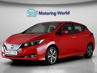 Used Nissan Leaf Acenta 110 kW (150 HP) 2019 Red Hatchback